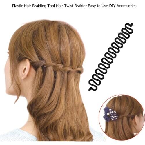 Delicate Design Plastic Hair Braiding Tool Practical Superb Craftsmanship Hair Twist Braider Easy Use DIY Accessories