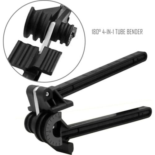 180 Degree Multi-use Plastic Combined Four Slot Pipe Bender Tube Bender Household Tools Bending Machinery Manual Elbow Tool