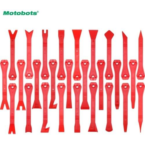 MOTOBOTS 1Set Auto Car Repair Pry Disassembly Interior Door Clip Panel Trim Radio Dashboard Removal Tool Opening Hand Kit #5741