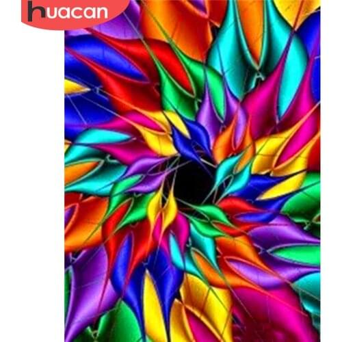 HUACAN Diamond Painting Kit Abstract Pictures Of Rhinestones 5D DIY Diamond Embroidery Cross Stitch Mosaic Sale Craft Kit