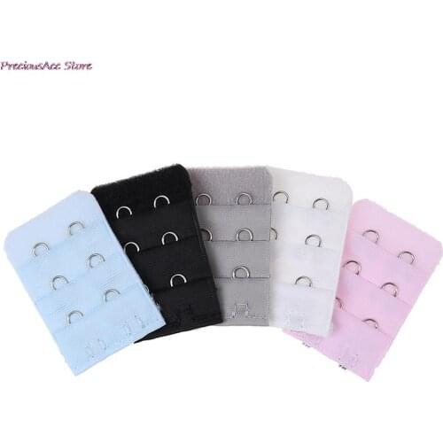 5pcs Bra Extender Clasp Strap Extension 3x2 Hooks Bra Set sewing Accessories