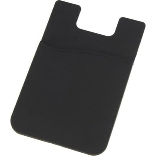 Sticker Back Cover Cardholder Case Pocket Adhesive Fashion Women Men Cell Phone Holder ID Card Holder Slim Case Sticker