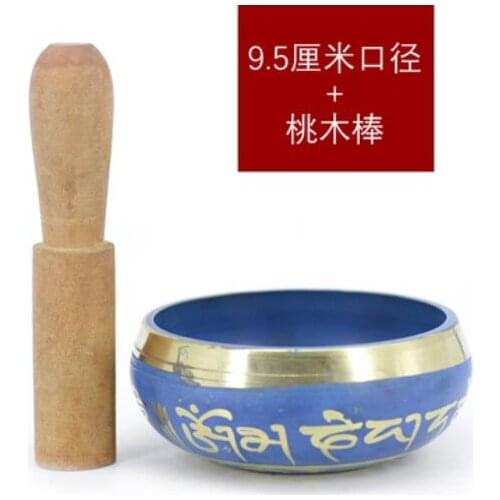 Nepalese voice therapy device home copper handmade Buddha sound bowl