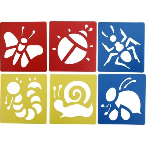 Various Pattern DIY Painting Stencils Hollow Graphics Wall Painting Scrapbook Album Diary Drawing Decoration Embossing Templates