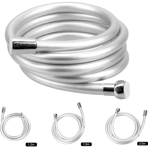 HOOMIN PVC Flexible Shower Hose Handheld Anti Winding High Pressure GI/2 Universal Interface Hose Bathroom Accessories