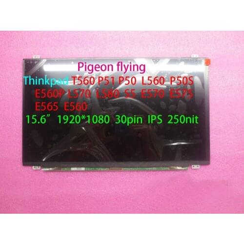 For Lenovo Thinkpad P51 P50 15.6' IPS Full-HD 1080P Laptop LED Screen Display B156HAN06.1 B156HAN04.1 LTN156HL09 LP156WF4