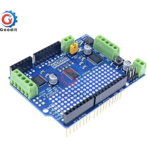 TB6612 Mosfet Stepper Motor PCA9685 Standard IIC I2C PWM Servo Driver Shield V2 For Arduino Robot PWM Mega R3 Replace L293D