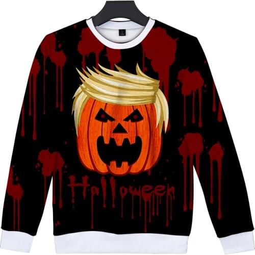 Halloween Capless Hoodies Men/Women top Aikooki Hot Sale Fashion Casual Harajuku Sweatshirt 3D Print Halloween Anime Hoodie