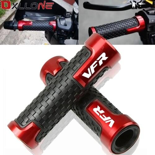 Universal Anti-Skid Sports Exquisite Handle Bar Grips Ends Moto Handlebar For Honda VFR400 NC30 VFR750 VFR 800 800/F 1200/F
