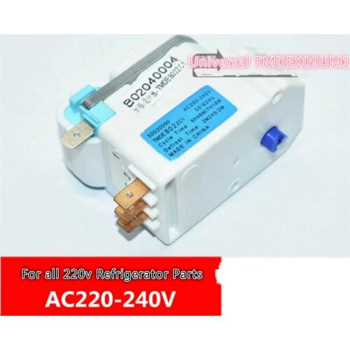 Defrost timer Universal sankyo TMDEX09UM1, AC 200-240V, 3018100310 H.J Daewoo cooler For all 220v Refrigerator Parts