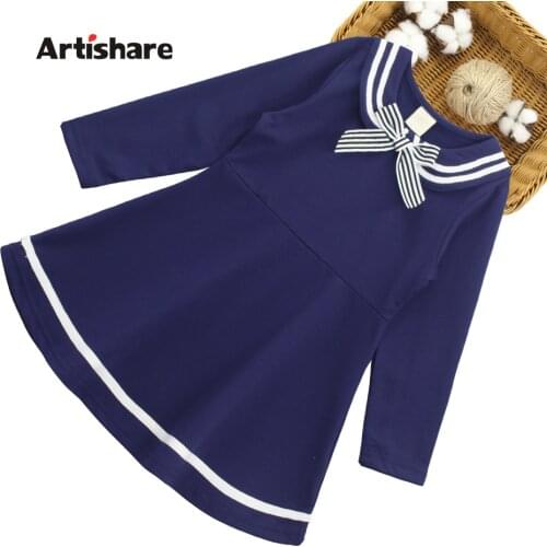 Girl Dress Big Bow Girls' Dresses Patchwork Party Dress For Children Spring Autumn Girls Costumes Kids 6 8 10 12 14
