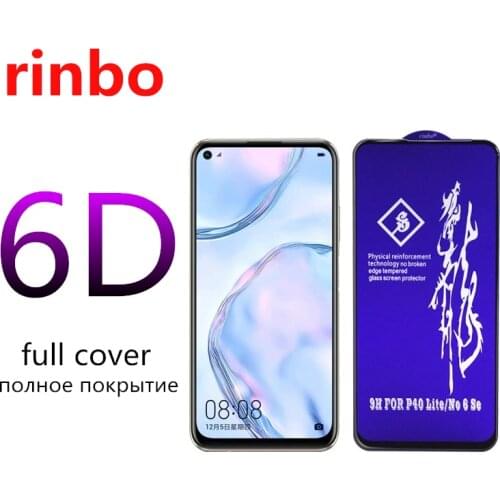 Rinbo Tempered Full Cover Protective Glass For Huawei View 19 20 30 Screen Protector For Honor 30s 9X Play 3 4 4T X10 Pro Lite