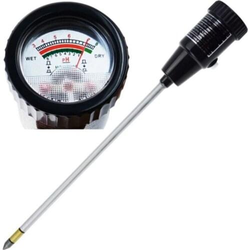 ZD-06 Soil PH & Moisture Tester Meter with 295mm Electrode Probe Waterproof Soil Tester Kit Tools for Indoor & Outdoor