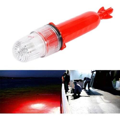 1Pc 27cm Electronic Flash Signal Light Deep Water Fishing Squid Wordfish Lure Attract Light Lamp Useful Bulb Fishing Tool