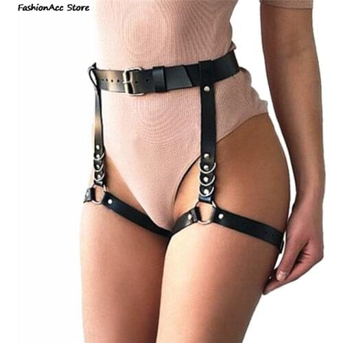 1PCS PU Leather Belts Chest Strap Sexy Erotic Lingerie BDSM Bandage Sexy Body Chest Harness Women Adjustable Bandage Costume