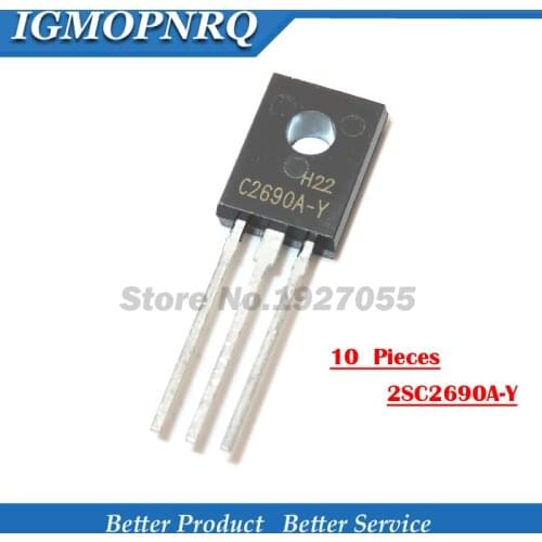 10pcs/lot 2SC2690 TO-126 2SC2690A-Y C2690A 2690A-Y new