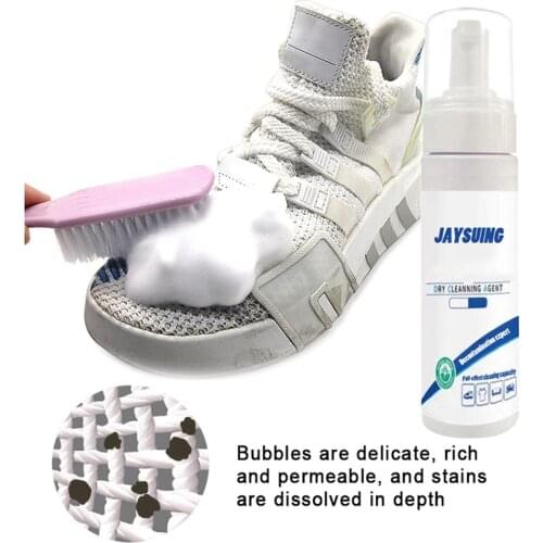 100ML Multi-purpose Waterless Clothing Cleansing Foam Rinse-Free Agent Liquid Down jacket carpet Dry cleaners