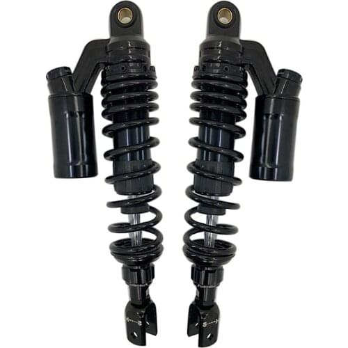 13.5 "340mm 1 pair 7mm spring universal motorcycle fork Shock absorbers for honda cb750 cb250 QUADRICYCLE QUAD black scooter