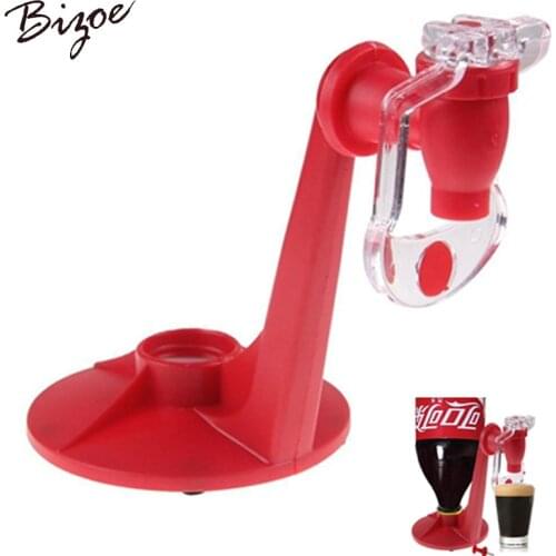 3pcs Upside Down Automatic Drink Dispenser Hand Pressure Beverage Drinking Fountains Switch for Coke Bottle Party Supplies