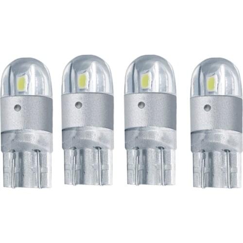 4pcs Car LED Light T10 3030 2SMD Auto Width Lamp Door Light Reading Light For Car Diode Width Lamps Vehicle White Red Blue 12V