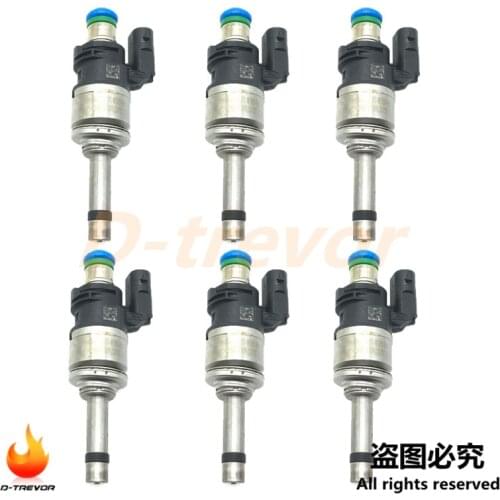 6PCS DS7G-9F593-EA Fuel Injector For Ford S-Max Kuga Mondeo 1.5L