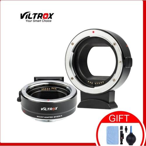 Viltrox EF-EOS R Lens Mount Adapter Mount Auto Focus Adapter EF-RF for Canon EOS EF/EF-S Lens to Canon RF Camera EOS R R6 RP R5