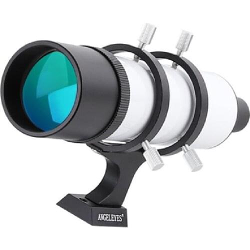 Angeleyes 8x50 Optical Finder Tube with Black or White Bracket Astronomical Telescope Accessory