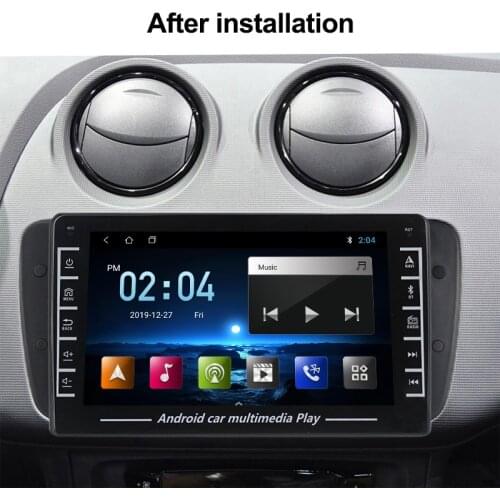 2 Din IPS Screen Android 8.1Car DVD Radio For Seat Ibiza 6j 2009 2010 2012 2013 GPS Navigation Autoradio Audio Multimedia Player
