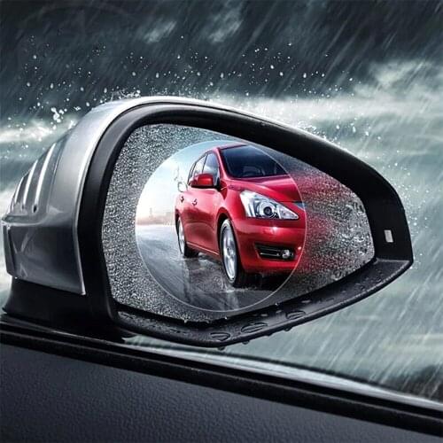 Cars Rearview Mirror Window Protective Film Car Accessories Anti-Fog Membrane Waterproof Rainproof Car Protective Stickers