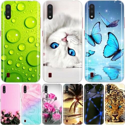 For Samsung M01 Case Fashion Soft TPU Back Cover Phone Case For Samsung Galaxy M01 M 01 M015 Case Fashion Cover Fundas Coque