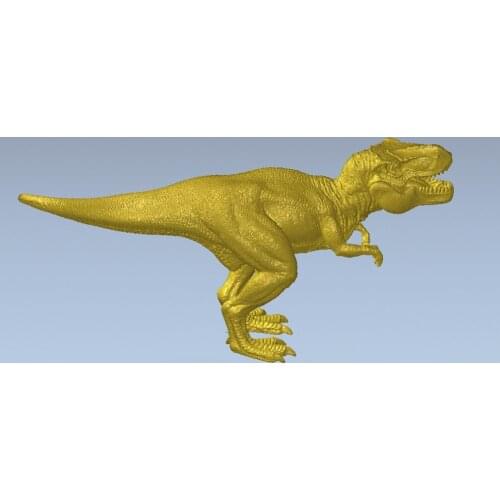 Dinosaur in STL file format 3D model for cnc and printer 14.2MB