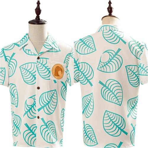 Game Animal Cosplay Costume Animal Crossing Tom Nook Shirt