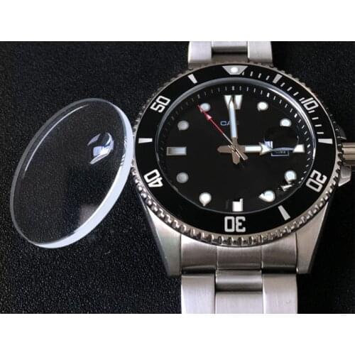 MDV-106 32.7mm Flat Sapphire Crystal with Lens