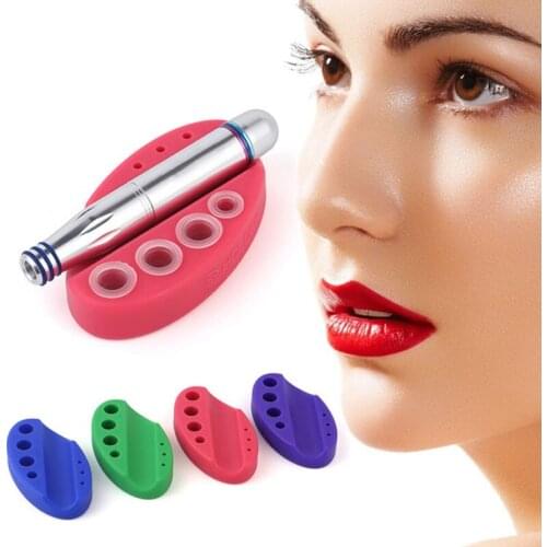 New Oval Silicone Tattoo Tool Pen Holder Stand for Microblading Pigment Ink Cup Machine Permanent Makeup Tattoo Accessories