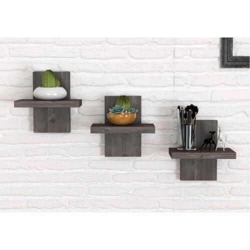 One handmade pine tree home decoration shelf environmentally friendly for bedroom, living room, office, hall and great for gift