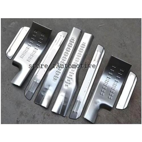 Stainless steel threshold 8pcs/set Door sills for Mitsubishi Outlander 2016 2017 2018