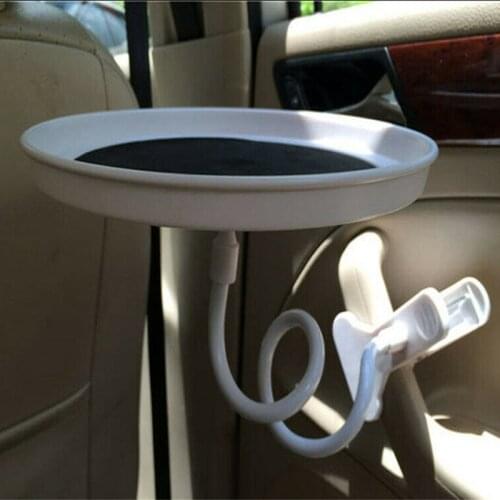 Adjustable Car Cup holder Coffee bottles Organizer Accessories Food Load Automobile Table For Citizens Fries