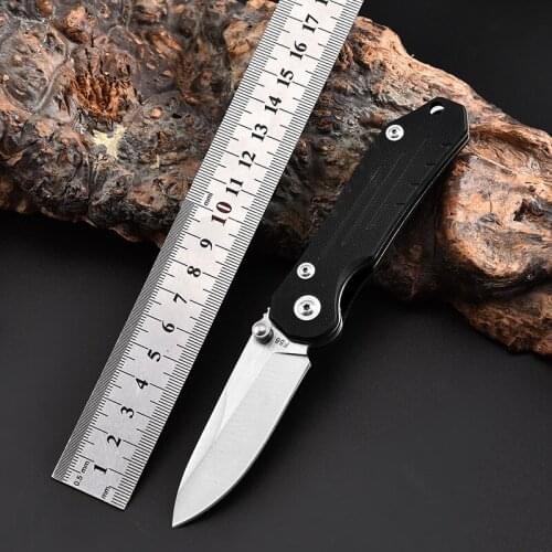 17CM-G10 Handle Folding Knife Stainless Steel Outdoor Multi-function Tool Wilderness Survival Tactical Knifes