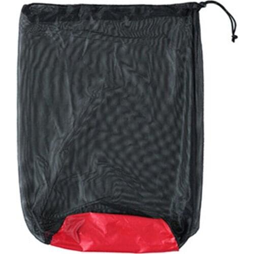 Outdoor Compression Sack Hiking Ultralight Camp Sleeping Bag Cover Pouch Clothing Stuff Drawstring Closure