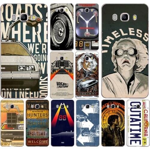 033FG Back to the Future Delorean Soft Silicone Tpu Cover phone Case for Samsung j3 j5 j7 2016 2017 j330 j2 j6 Plus 2018