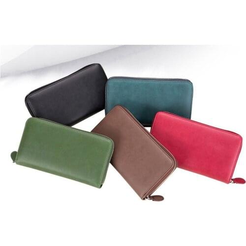 1 Piece Leather RFID Blocking Credit Card Holder Anti Theft Organizer Travel Passport Purse Business Cardholder By 36 Cards