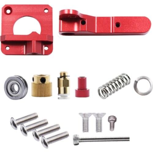 2 Sets CR10 Remote Direct Extruder Aluminum Extrusion for 1.75mm PLA ABS TPU Feeding in Upgrade MK8 metal Bowden Extruder