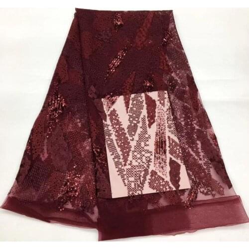 5yards/bag Embroidery sequins fashion European and American style new cloth used in wedding dress design XX126