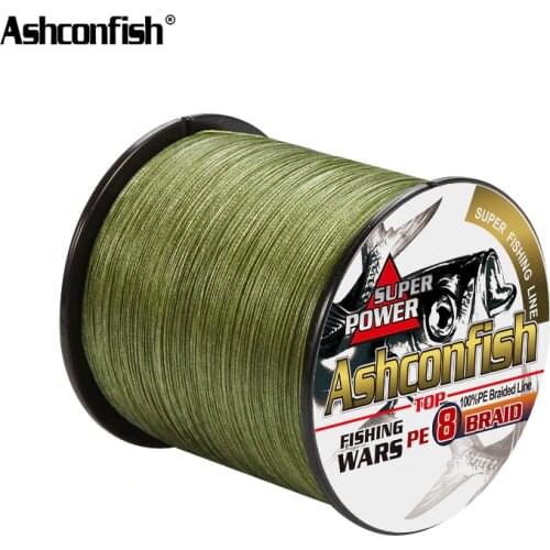 500M Japan Multifilament PE Braided Fishing Line super fishing core armygreen fishing braid 8 strands top rated fishing cords