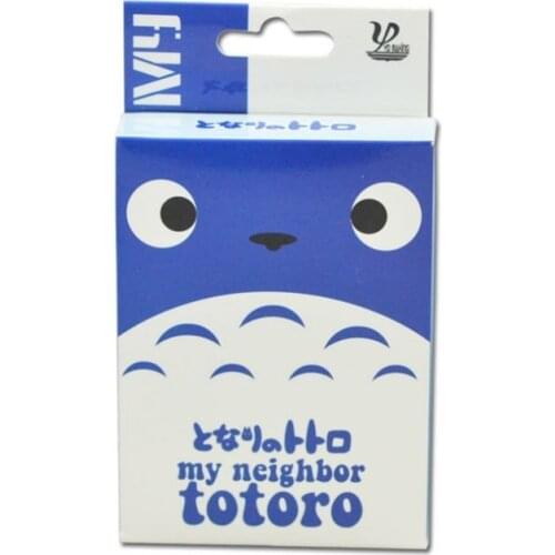 54 Sheets/Set Hayao Miyazaki Totoro Poker Cards Comics Character Collection Playing Cards Christmas Gifts