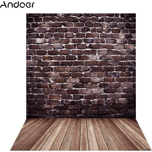 Andoer 1.5*2m Big Photography Background Classic Style Backdrop Vintage Wood Wooden Floor for Studio Professional Photograph