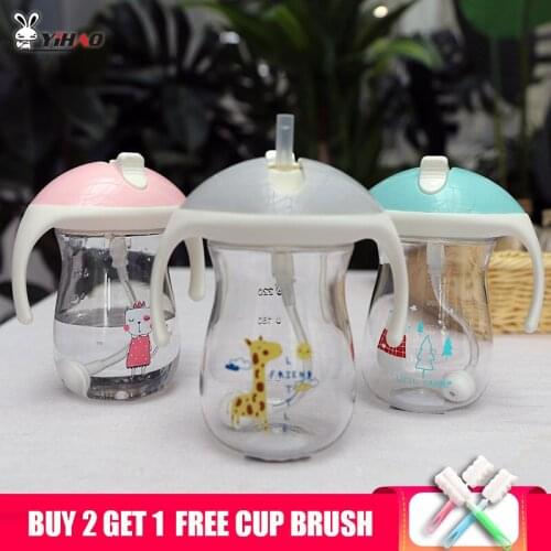 Yihao 270ml Water Bottle Lovely Kid With scale Leakproof Portable Thermal Insulation High Quality Water Bottles