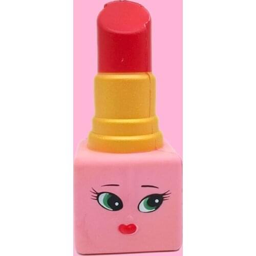Jumbo Kawaii Squishi Women Lipstick Design Squishy Slow Rising Novel Kids Children Stress Relief Toy Squeeze Toys 14*6*6 CM