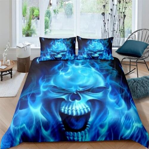 3d Bedding Set Sugar Skull Duvet Cover Set With Pillowcase Twin Full King Bedroom Textiles Comforter Cover Set