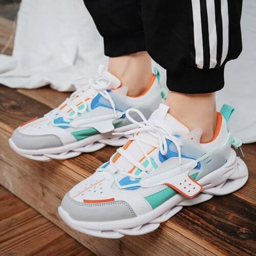 Summer Height Mens Sports Shoes Running Men White Sport Shoes Kids Sneakers Deporte Baskets Training Jogging Fitness Flat D-837